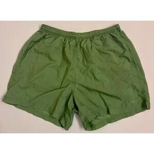 Vintage Nike Trail Shorts Women's Size XL Green 5"